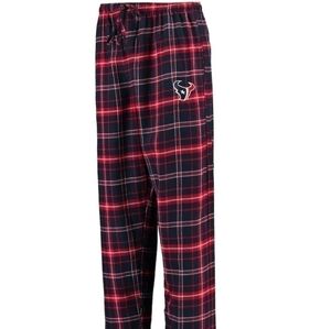 TEXANS flannel pajama pants